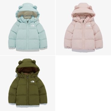 노스페이스키즈 NJ1DQ91 베이비 노스 다운 플리스 라인드 자켓 BABY NORTH DOWN FLEECE LINED JACKET