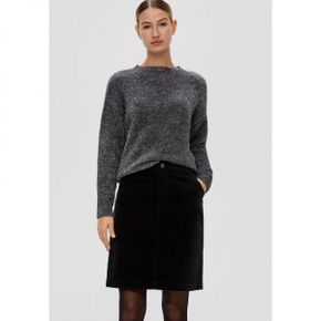 4070732 S.Oliver A-line skirt - schwarz