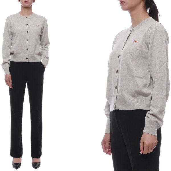 [부산점] 25FW 여성 베이비 폭스 울 가디건 (PW00502KT1181 H120 25F)