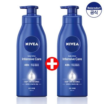 니베아 인텐시브 바디로션 400ml + 400ml / 건조한피부용