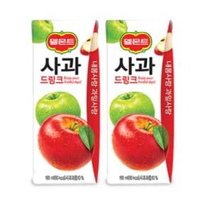 델몬트 사과 드링크 190ml 24팩