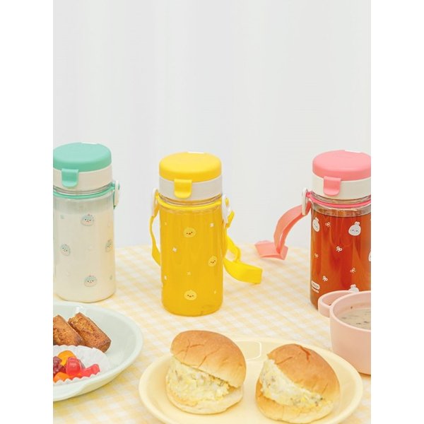 프렌즈 흘림방지 에코젠 빨대컵