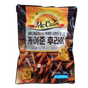 대상 맥케인 시즌드 베터드 케이준 후라이(냉동) 500g