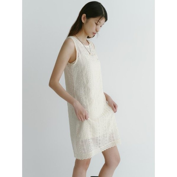 시어레이스 미니 드레스(9OP1003Y)