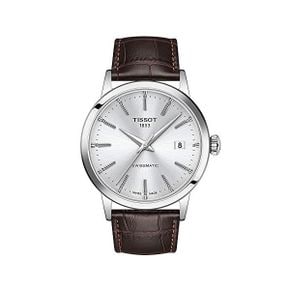 미국 티쏘 시계 남성 Tissot mens Classic Dream 스테인리스 스틸 Dress 워치 브라운 T129407160