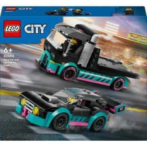 레고 60406 레이스카와 자동차 운반트럭 어린이장난감 [시티] 레고 공식