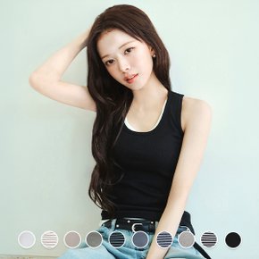 326530 여 베이직 립 탱크탑 (SLD)