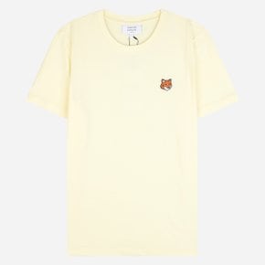 [시흥점] 6S PW00113KJ7026 0424 폭스 헤드 여성 반팔 티셔츠 파스텔 옐로우