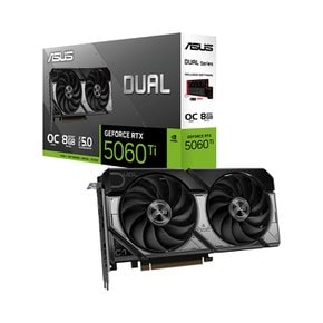 [포토리뷰1+2만] ASUS DUAL 지포스 RTX 5060 TI OC D7 8GB 인텍앤컴퍼니 [공인인증점]