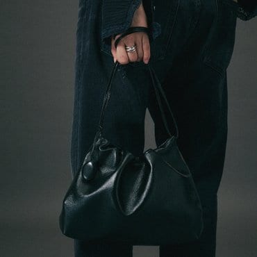 드메이커 Soufflé shoulder bag-black DF25JASB055