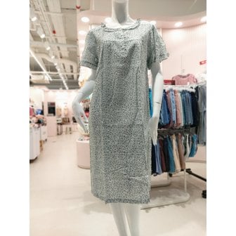 와코루 [부산점] 면레이온 요루 열매나염 원피스(WGN7167W GR)