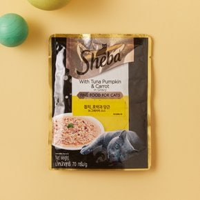 쉬바 참치, 호박과 당근 in 그레이비소스 70g