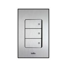 제이큐 벨로 실버헤어라인 전기 전등 3로 3구 스위치