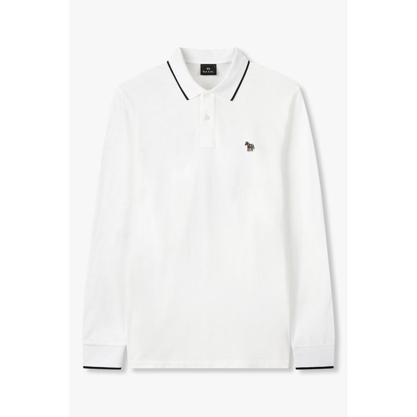 [PS PAUL SMITH] 지브라 패치 피케 폴로 셔츠 5755127013000