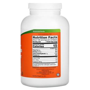 [해외직구] NOW Foods 나우푸드 O 스피루리나 파우더 퓨어 그린 슈퍼푸드 454g