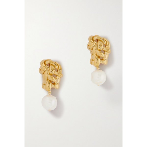 컴플리티드워크 넷 서스테인 골드 베르메이 진주 귀걸이 1647597327605440