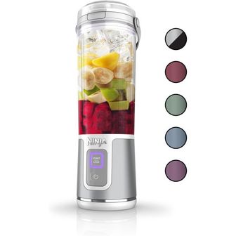  영국 닌자 믹서 Ninja BC151WH Blast Portable Blender Cordless 18oz. Vessel Personal for Sha