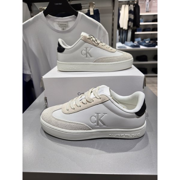 [파주점] [캘빈클라인 진] 여성 로마 MS 스니커즈 YW01611-01W