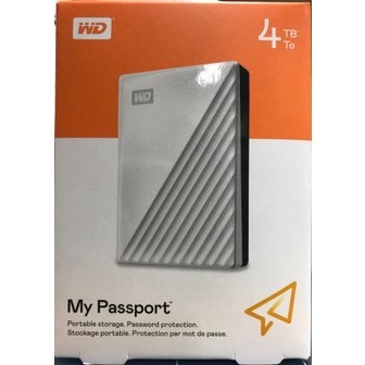  WD 외장하드 NEW MYPASSPORT 4TB WH