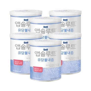 매일 앱솔루트 유당불내증 400g 6캔