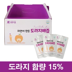 자연이 만든 도라지배즙 파우치 100ml  60팩