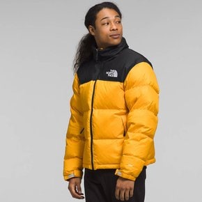 남성 1996 레트로 눕시 Nuptse 패딩 자켓 Summit Gold