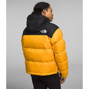 남성 1996 레트로 눕시 Nuptse 패딩 자켓 Summit Gold