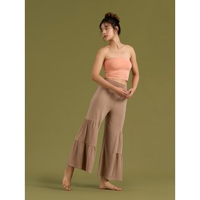 Tiered Ruffle Pants (Walnut browon)