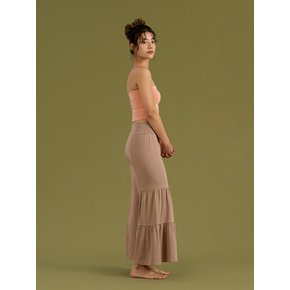 Tiered Ruffle Pants (Walnut browon)