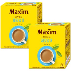 맥심 모카골드 제로슈거 커피믹스 50Tx2개