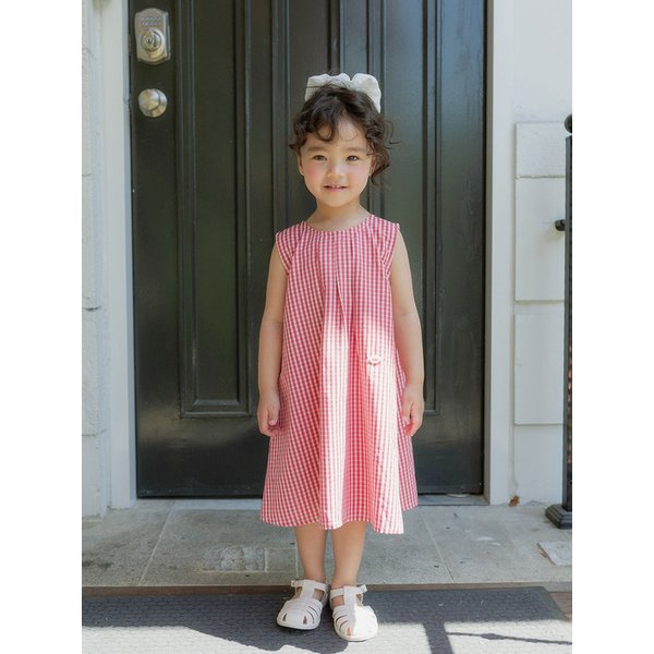 썸머 체크 원피스 (OP26301)