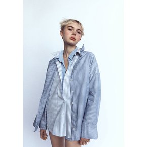 ZARA 여성 포플린 블라우스 셔츠