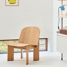 헤이 HAY Chisel Lounge Chair 치즐 라운지 체어 워터 베이스 래커드 오크