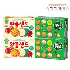 와플샌드 261g x 2ea + 롯샌 315g x 2ea