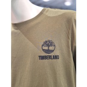 [여주점] [8/31까지 한정] 팀버랜드 남여공용 백로고 반팔 티셔츠 그린 A42Q5EG5