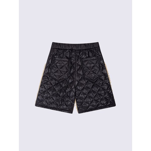 쉘파 퀼팅 하프 팬츠 (BLACK)