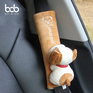 BOB 샤페이 동물인형 자동차 안전벨트 커버