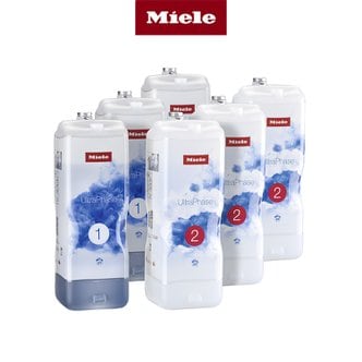 [Miele 본사] 밀레  Twindos 세탁기 전용 세제 울트라페이스1 3개&울트라페이스2 3개