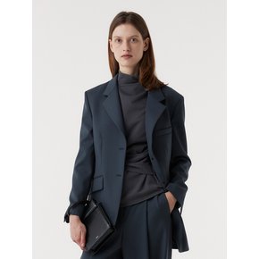 TAILORING WOOL JACKET (DEEP GREEN)