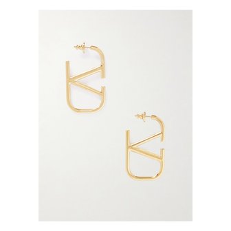 발렌티노 브이로고 골드톤 이어링 1647597326905514