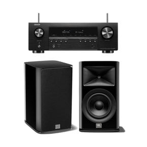 데논 AVR-S660H+ JBL HDI 1600 블루투스/네트워크 오디오