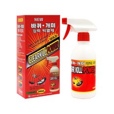 클리어킬 파워 골드 300ml / 바퀴벌레 개미 빈대 벼룩의 구제