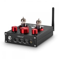 Nobsound P1 PRO GE5654 HiFi 진공관 프리 앰프 블루투스 USB DAC 프리 앰프 APTX 레드