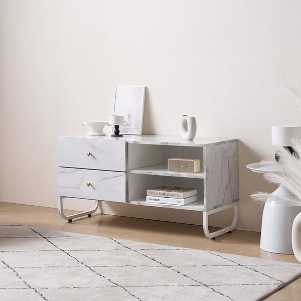 보루네오 엘리브 미르 1000 철제 거실장 서랍형 nf065