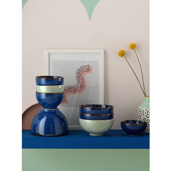 헤리티지 클라우드 민트 밥 공기