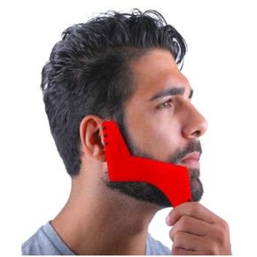 면도빗 턱수염가이드 모형 구렛나루정리 X ( 5매입 )