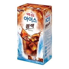 사무용품 동서)맥심아이스블랙 커피믹스 100T 아메리카노