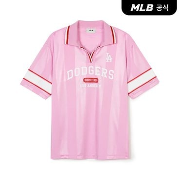 MLB [코리아공식] 여성 바시티 스포츠 카라 반팔 티셔츠 (Pk)