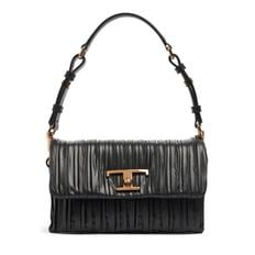 여성 Mini T Timeless Flap 플리셰 백 블랙 80I40K016 6020792