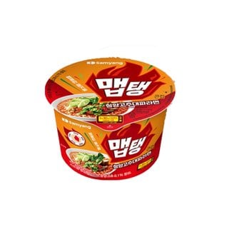 삼양 큰컵 청양고추대파라면 110g 12개